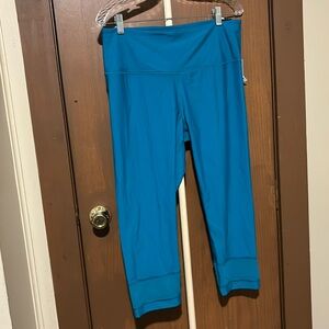 Victoria secret sport leggings high rise XL sheer bottom yoga pants